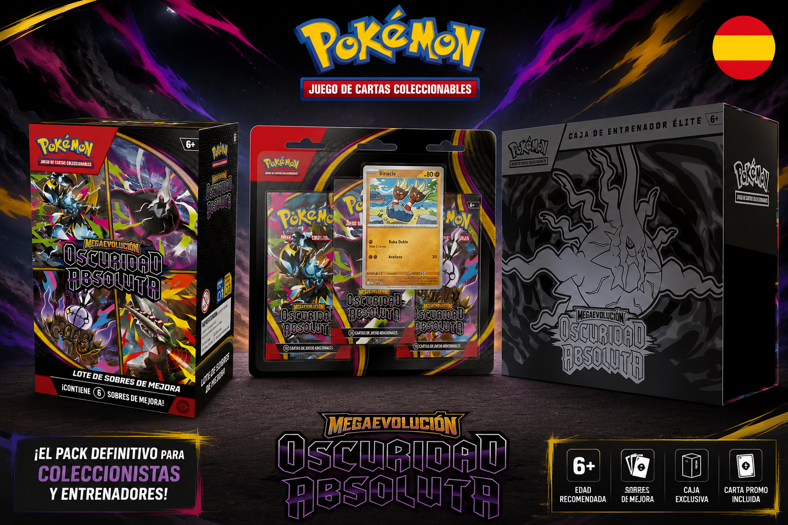 ETB Y Booster Bundle Y  Blister  Oscuridad absoluta