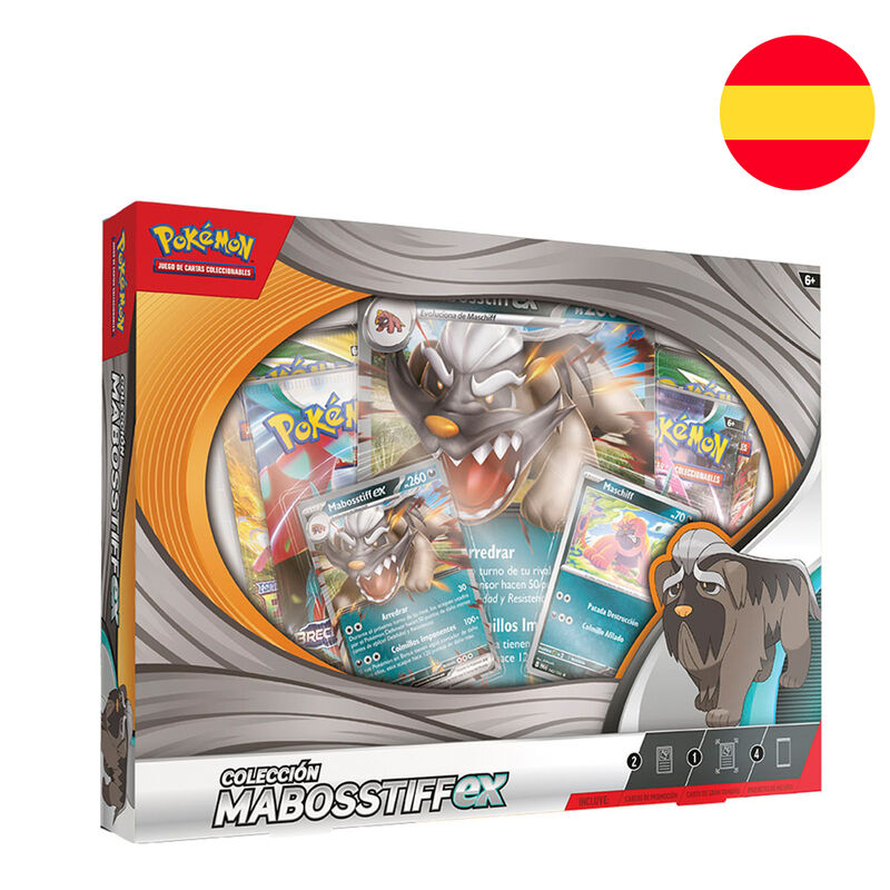 Blister cartas Mabosstiff ex Pokemon español