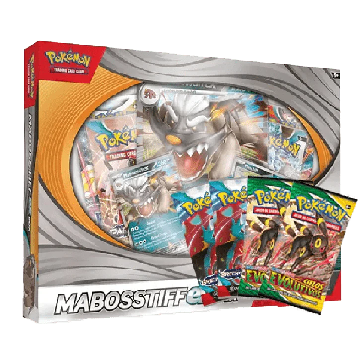 Blister cartas Mabosstiff ex Pokemon español