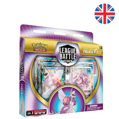 Blister juego cartas coleccionables Palkia Vstar League Battle Deck Pokemon ingles   Pokémon TCG