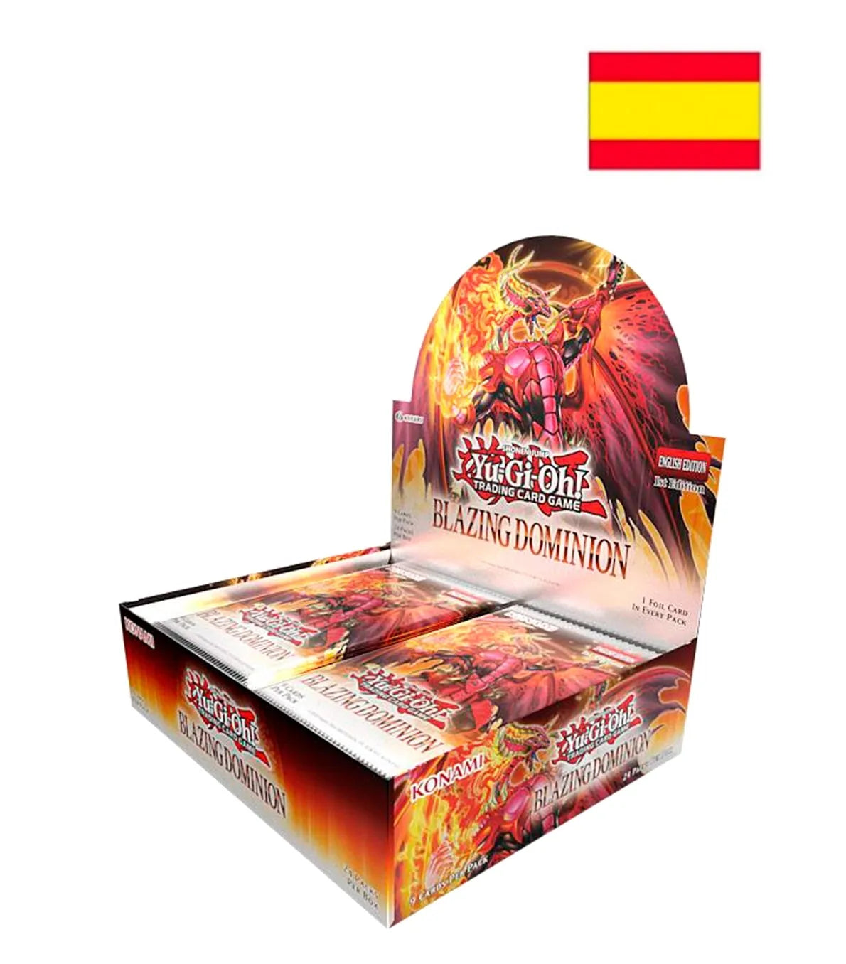 Booster Box Display (24 unidades) Blazing Dominion Español - Yu-Gi-Oh!