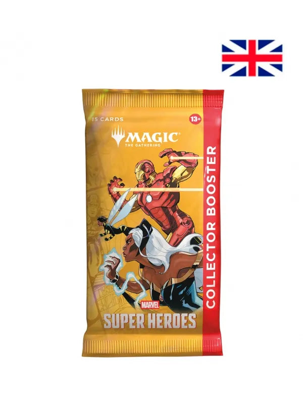 Collector Booster Display (12 sobres) Marvel Super Heroes Inglés - Magic The Gathering