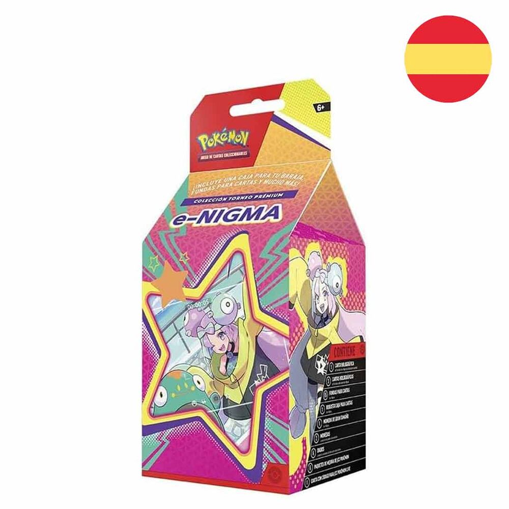 Estuche cartas Iono Tournament Pokemon español