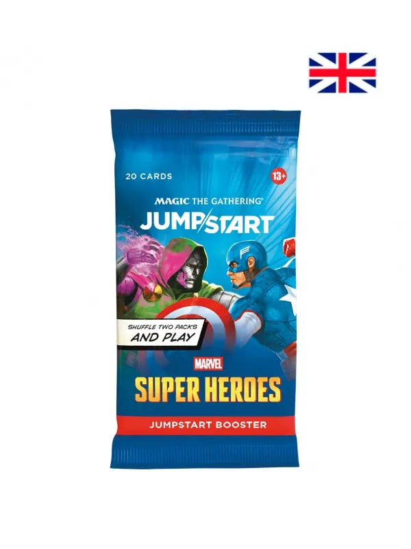 Jumpstart Booster Display (24 sobres) Marvel Super Heroes Inglés - Magic The Gathering