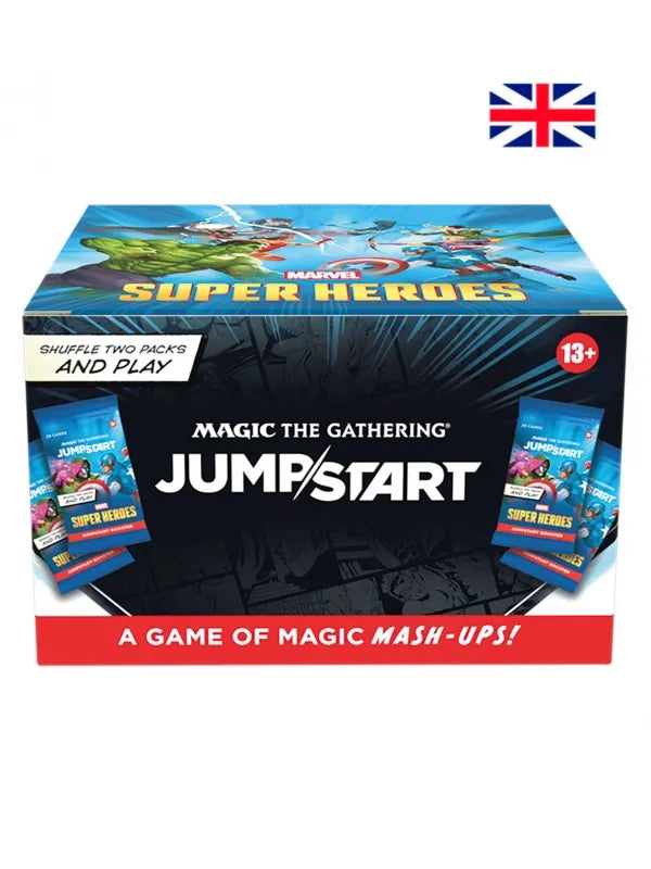 Jumpstart Booster Display (24 sobres) Marvel Super Heroes Inglés - Magic The Gathering