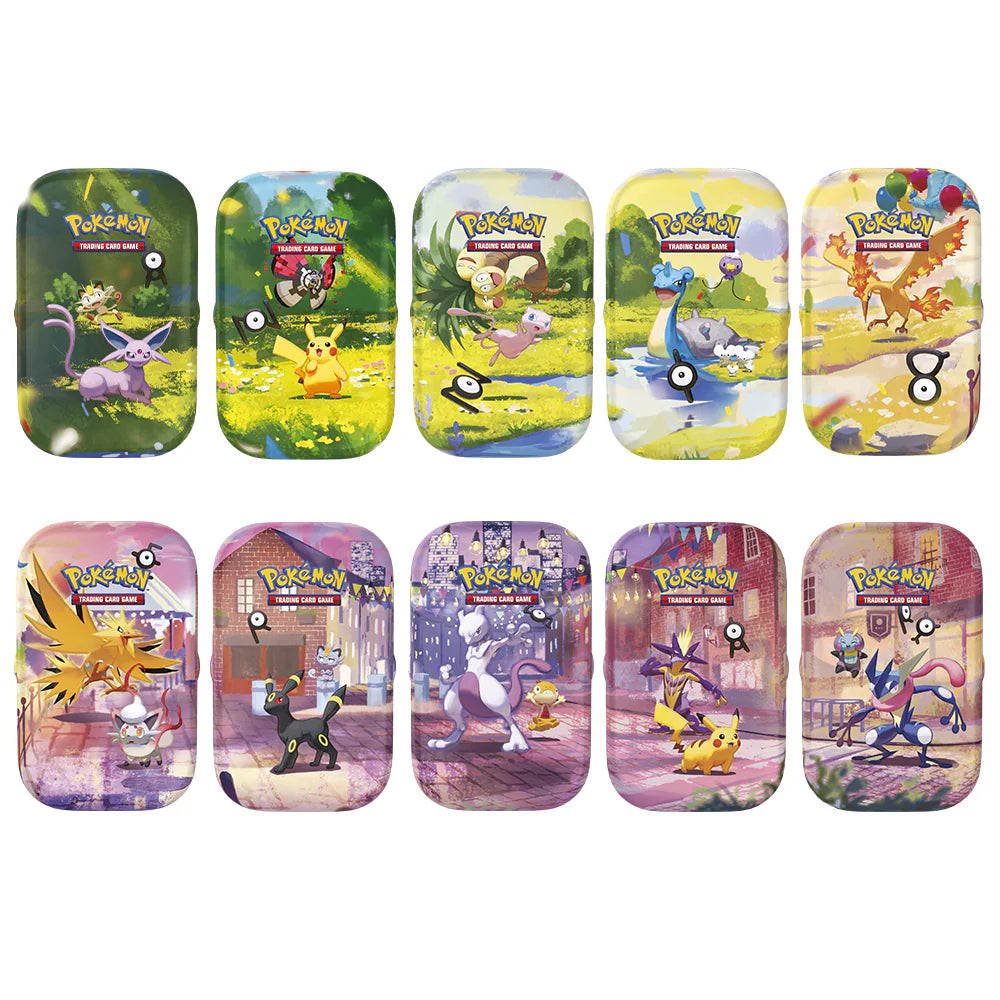 POKEMON TCG 30th Mini Tins CASE  ESPAÑOL