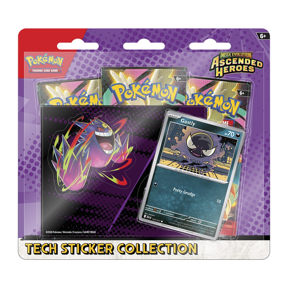 POKEMON TCG-MEGAEVOLUCION HEROES ASCENDENTES CON PEGATINA INGLÉS