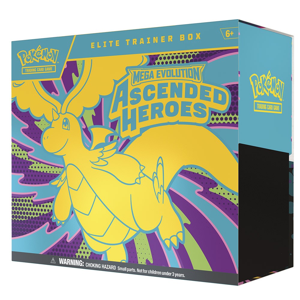POKEMON TCG MEGAEVOLUCION-HEROES ASCENDENTES ELITE 2026 INGLÉS