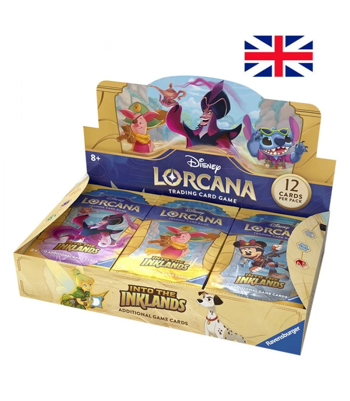 Paquetes de refuerzo (24 unidades) Into the Inklands - Disney - Inglés - Ravensburger