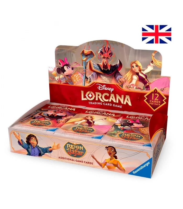 Paquetes de refuerzo (24 unidades) Reign of Jafar Inglés - Disney