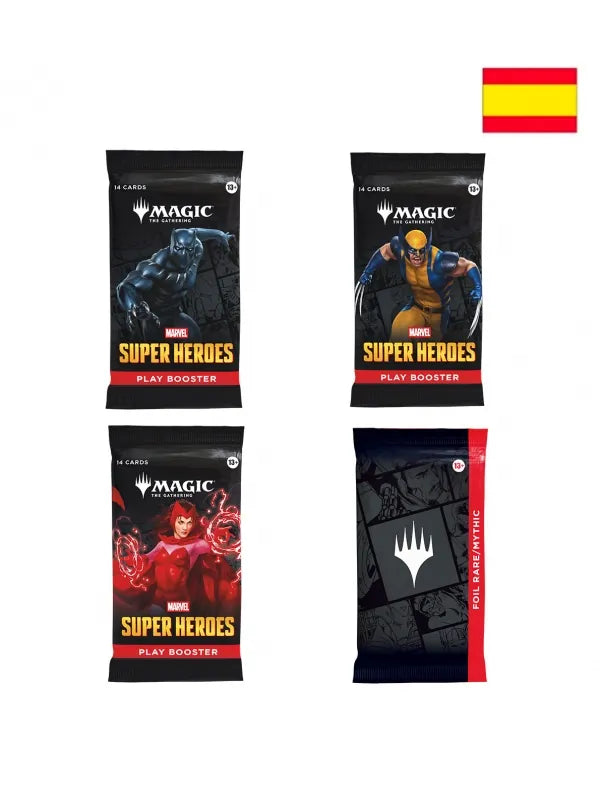 Play Booster Display (30 sobres) Marvel Super Heroes Español - Magic The Gathering