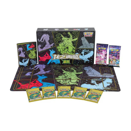 Pokémon | Caja Ultra Premium El regreso del dragón "Rayquaza" Chino 2024   Pokémon TCG