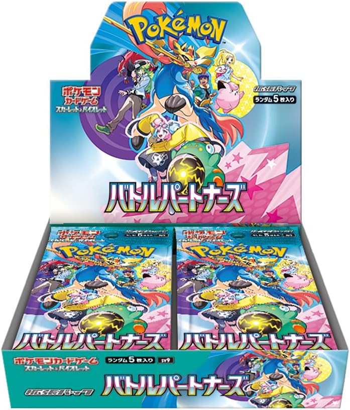 Pokemon Card Game Scarlet & Violet Expansion Pack Battle Partners Box - 30 Packs (Japanese   Pokémon TCG