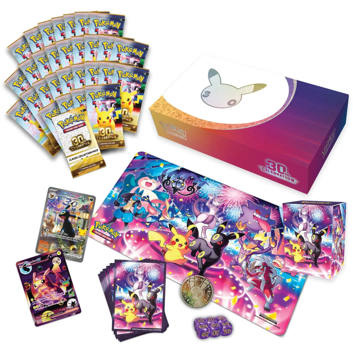 POKEMON TCG 30th Ultra Premium Collection  UMBREON EX ESPAÑOL