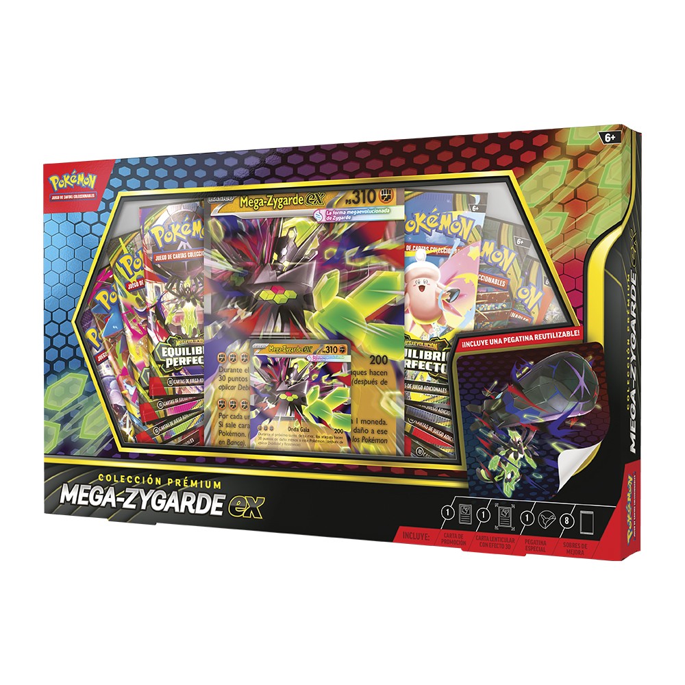 Premium Ex Box Mega zygarde ex Pokemon español