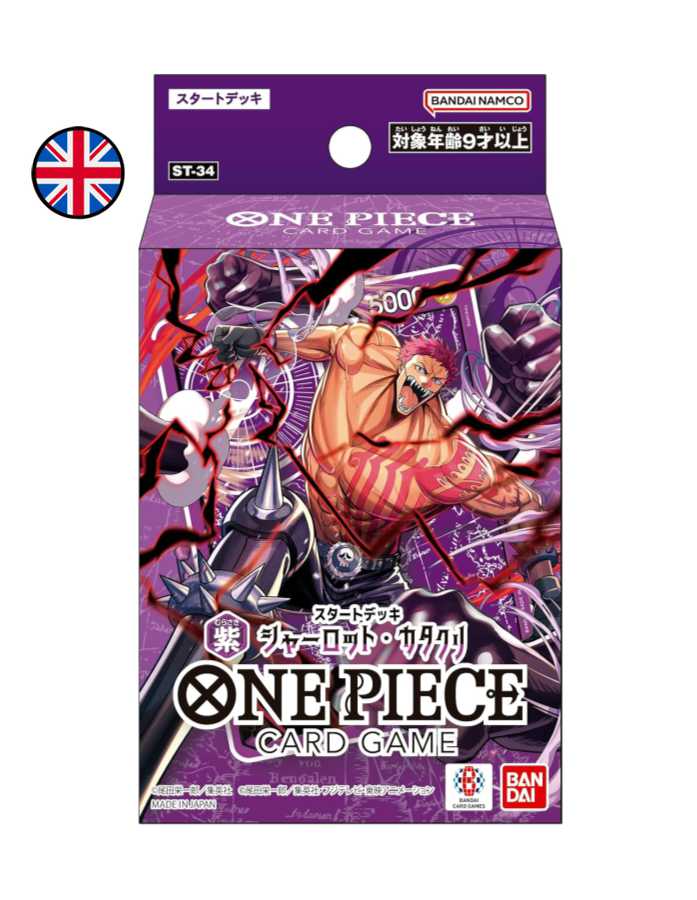 Starter Deck Display ST-34 (1 Mazo) Inglés - One Piece