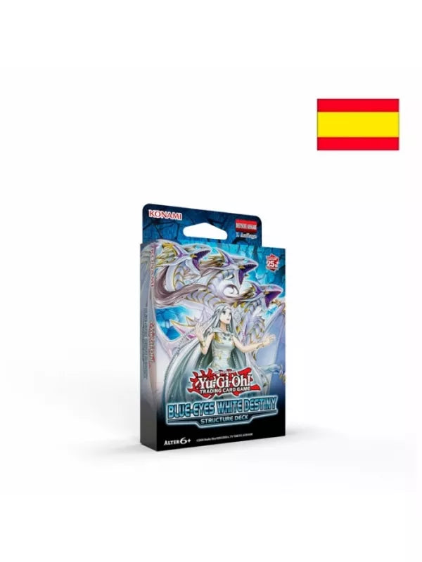 Structure Deck Display (8 unidades) Unlimited Reprint Blue-Eyes white Destiny Español - Yu-Gi-Oh!   Konami