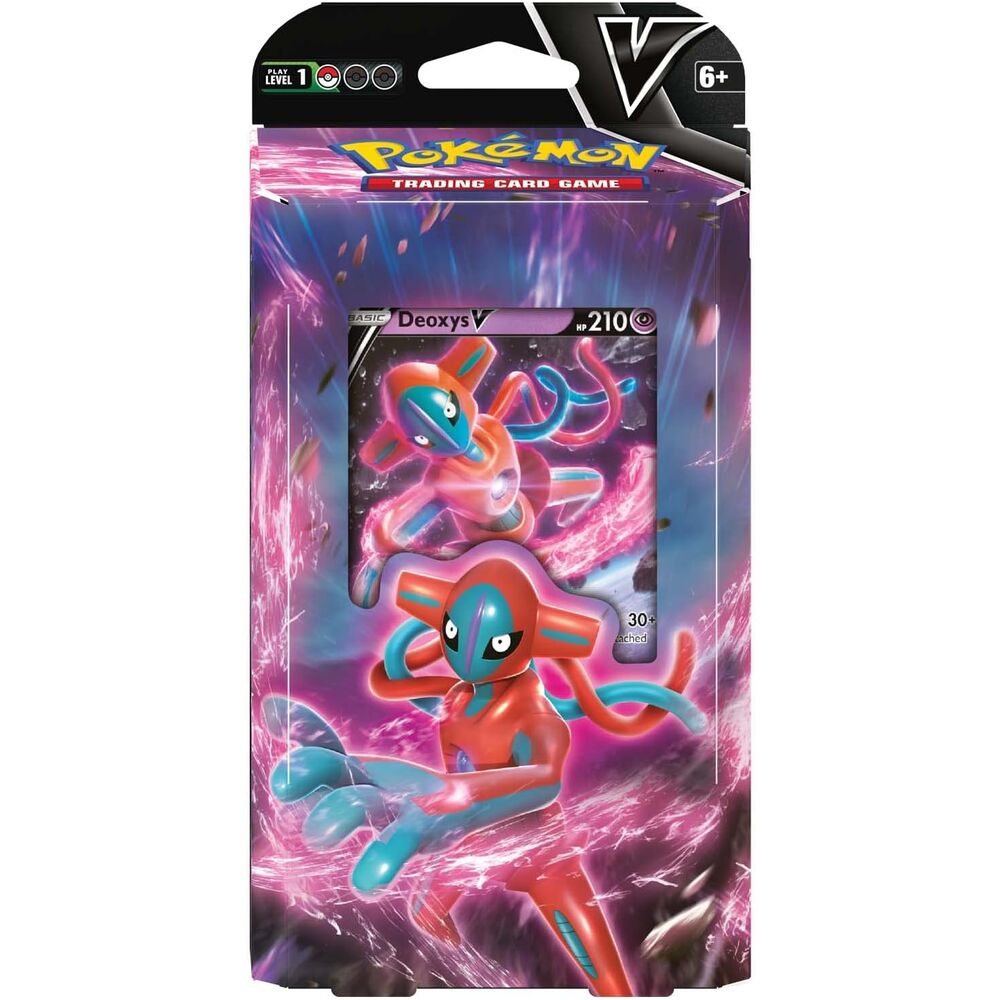 V Battle Deck juego cartas coleccionables Deoxys vs Zeraora Pokemon ingles   POKEMON JUEGO DE CARTAS