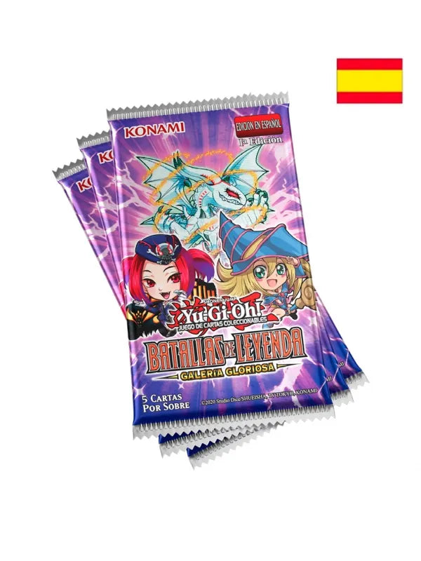 Booster Box Display (24 Sobres) Battles of Legend: Glorious Gallery Español - Yu-Gi-Oh!
