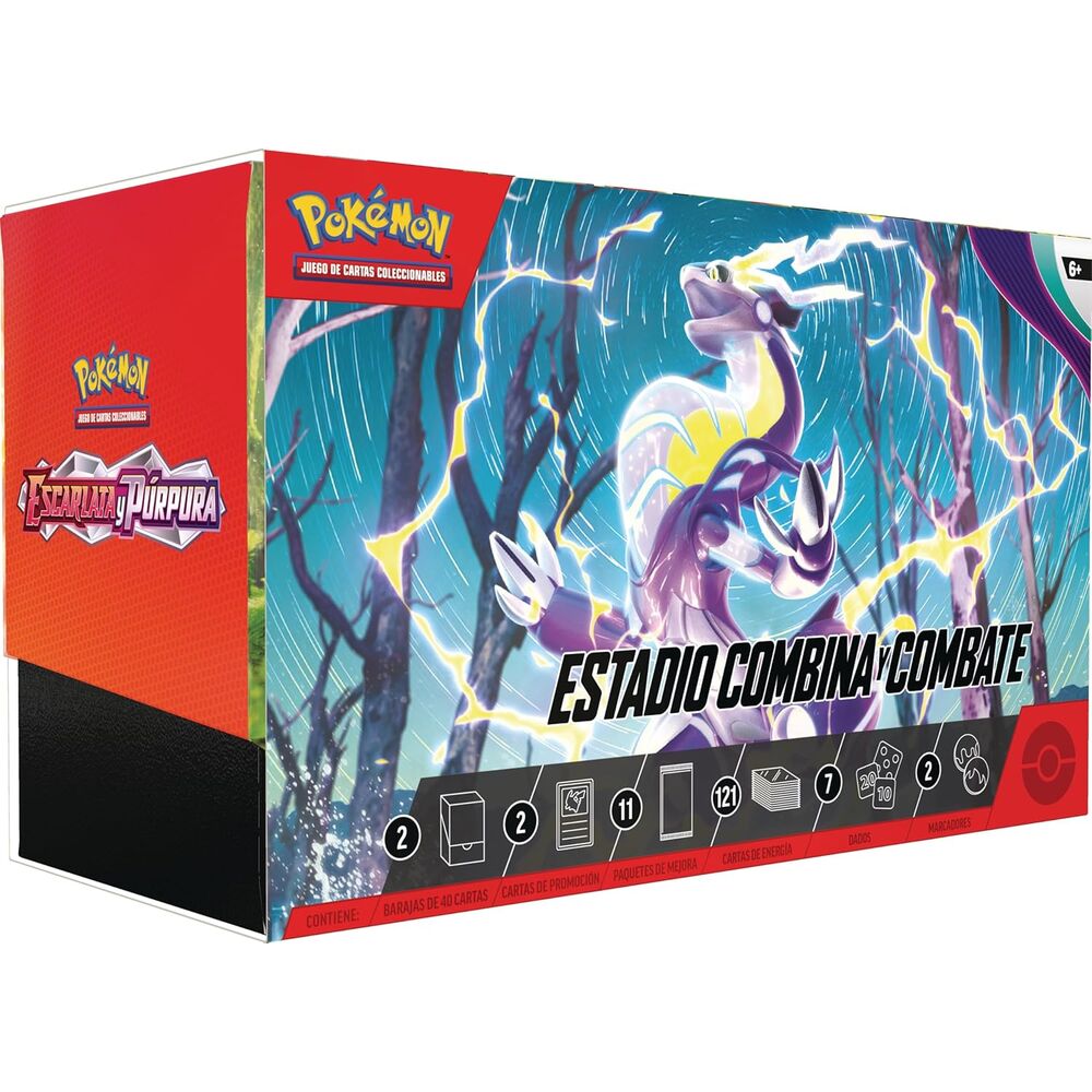 Estuche cartas Estadio Combina y Combate Pokemon   Pokémon TCG