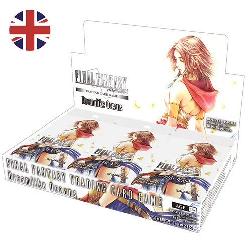 FINAL FANTASY TCG DISPLAY SOBRES DREAMLIKE OCEANS (18)INGLES