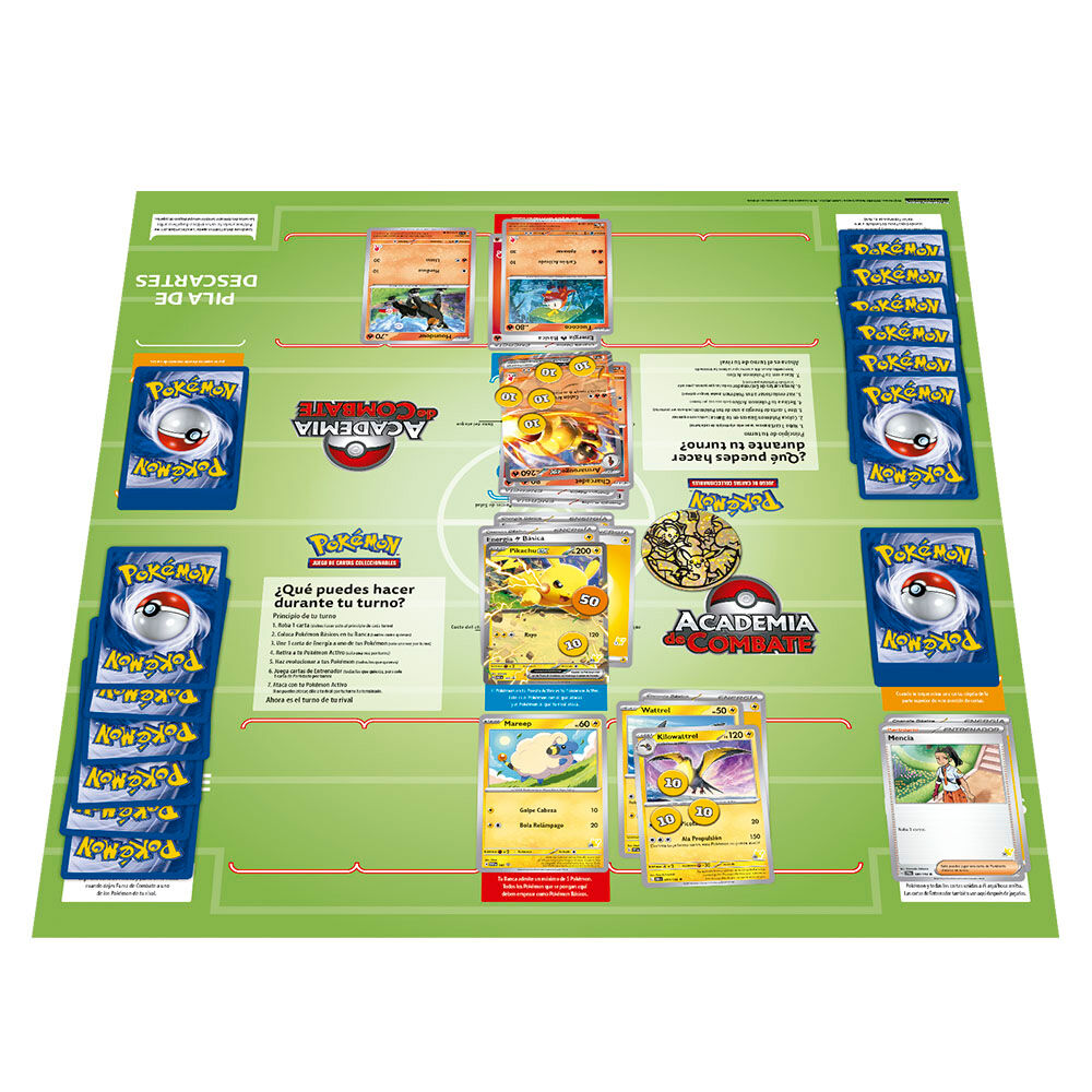 Juego cartas coleccionables Academia de Combate Academy Pokemon Español   Pokémon TCG