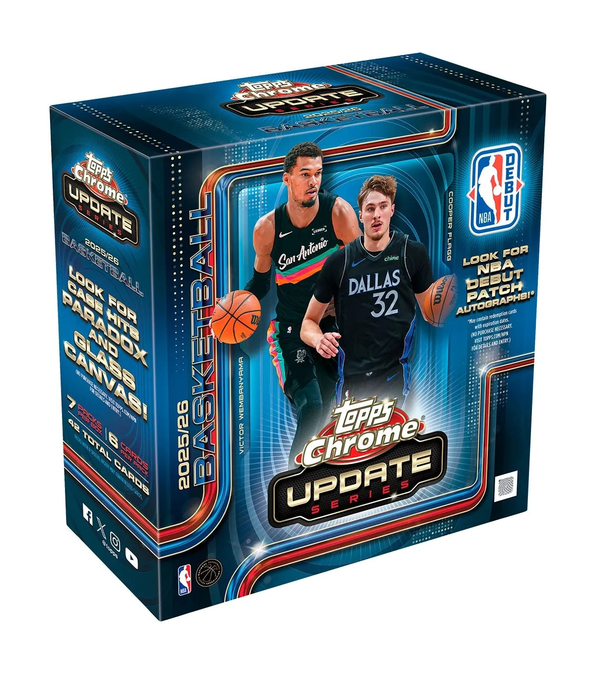 Mega Box Basketball Update Temp 2025/26 - Topps Europe