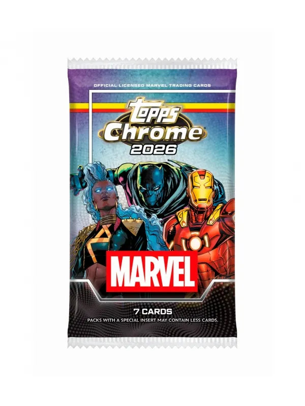 Mega Box Marvel Cómics Chrome - Topps Europe
