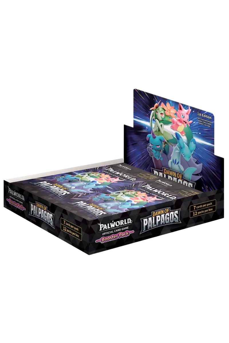 Palworld Card Game Booster Box BP01 Dawn of Palpagos (12 packs) ENG