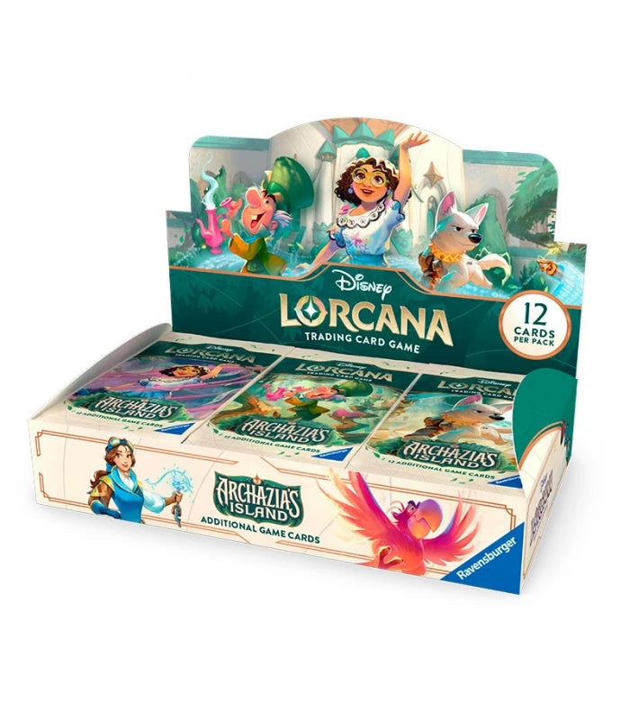 Paquetes de refuerzo (24 unidades) Archazia’s Island Inglés - Disney Lorcana TCG