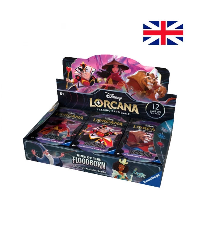 Paquetes de refuerzo (24 unidades) Rise of the Floodborn - Inglés - Disney Lorcana TCG