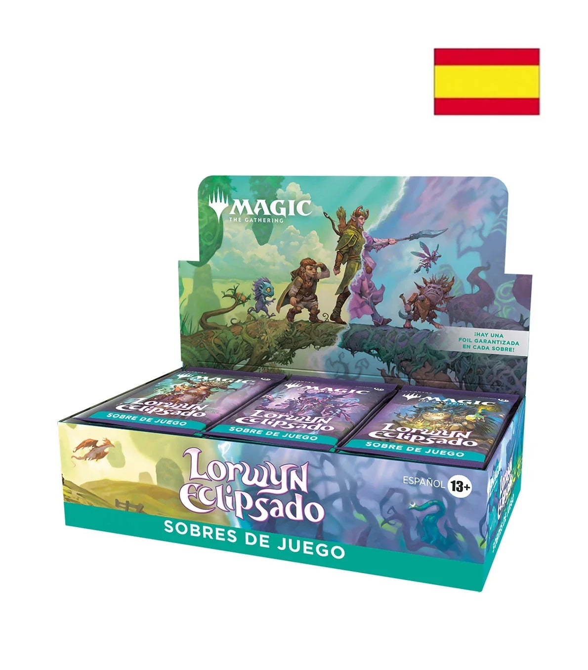 Play Booster Display (30 Sobres) Lorwyn Eclipsado Español - Magic The Gathering   Magic The Gathering