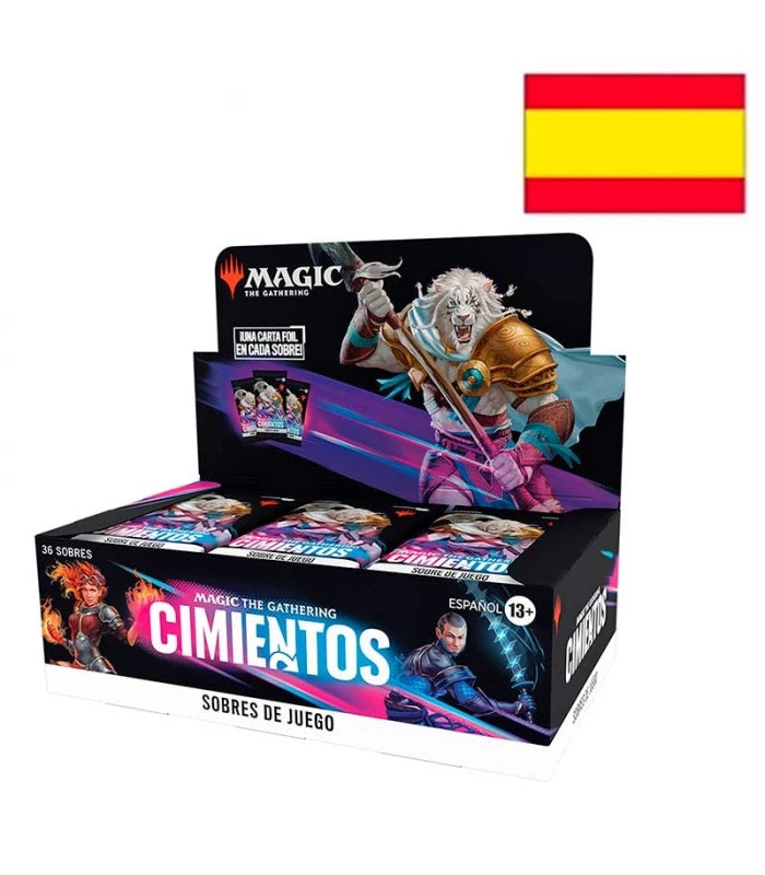 Play Booster Display (36 Unidades) Foundations Español - Magic the Gathering