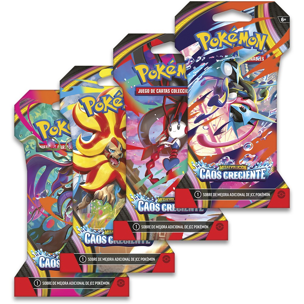 Mayo 2026 Sobres Pokemon Español surtido