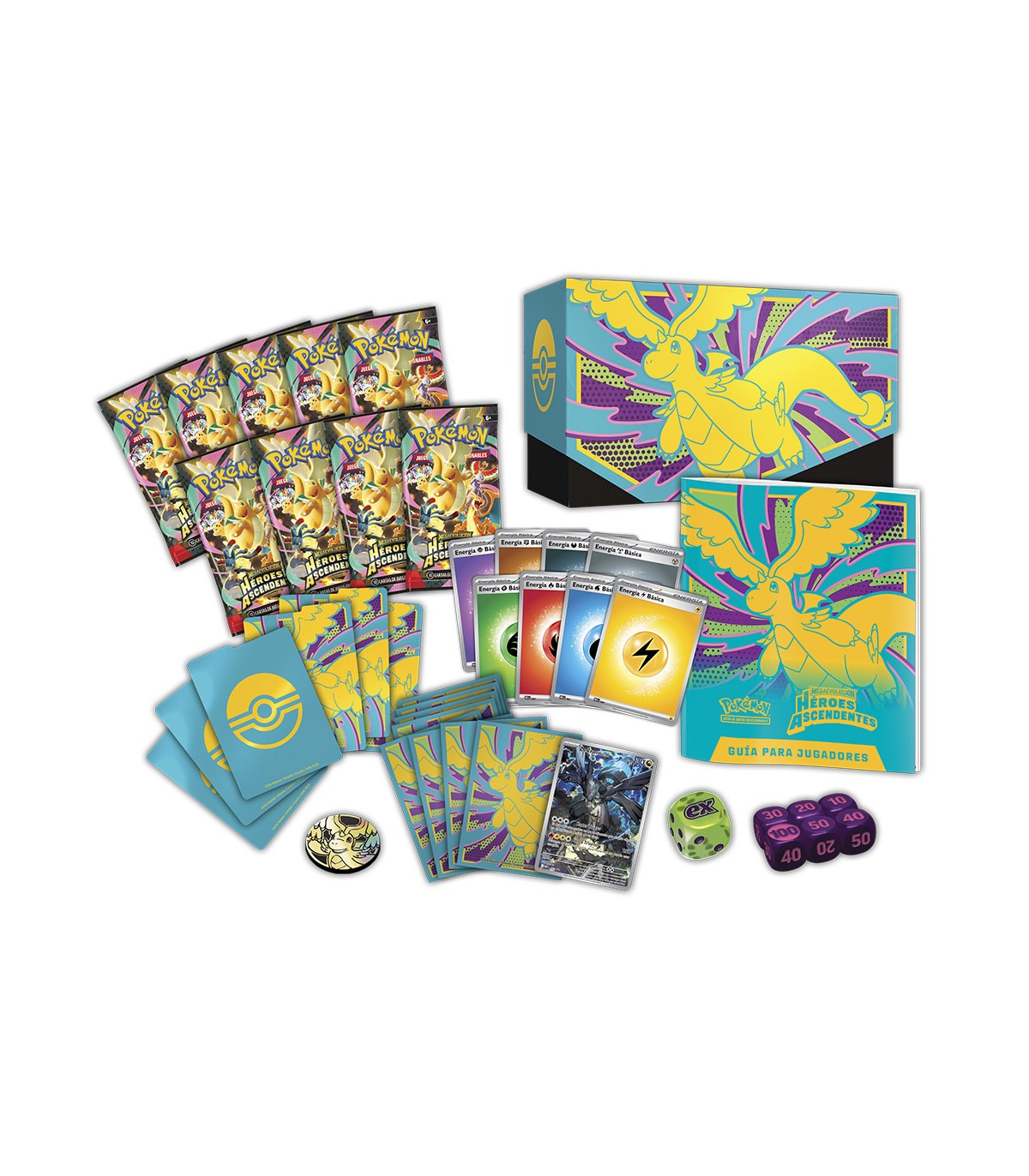 POKEMON TCG MEGAEVOLUCION-HEROES ASCENDENTES ELITE 2026 (ESPAÑOL)