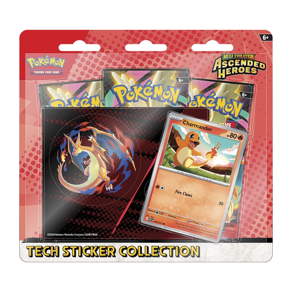 POKEMON TCG-MEGAEVOLUCION HEROES ASCENDENTES CON PEGATINA INGLÉS