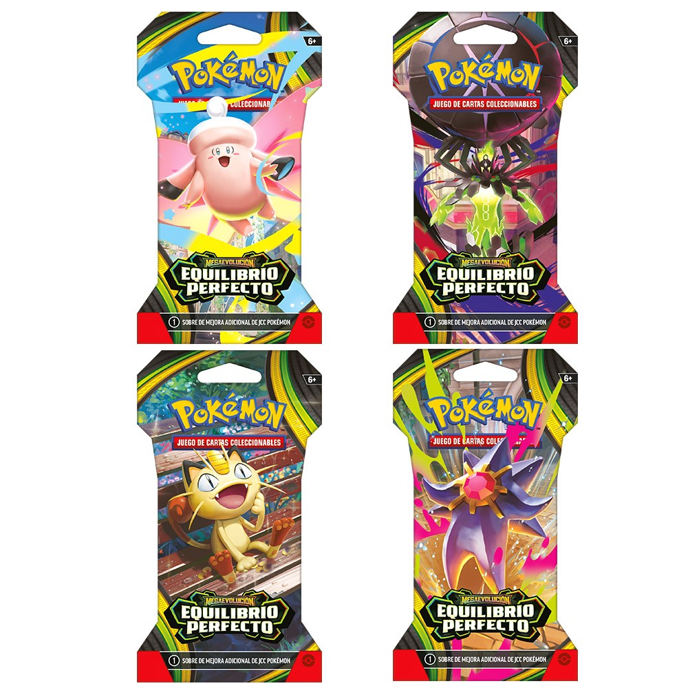 POKEMON TCG-DISPLAY 24 SOBRES DE REFUERZO CON FUNDA-EQUILIBRIO PERFECTO-MARZO 26