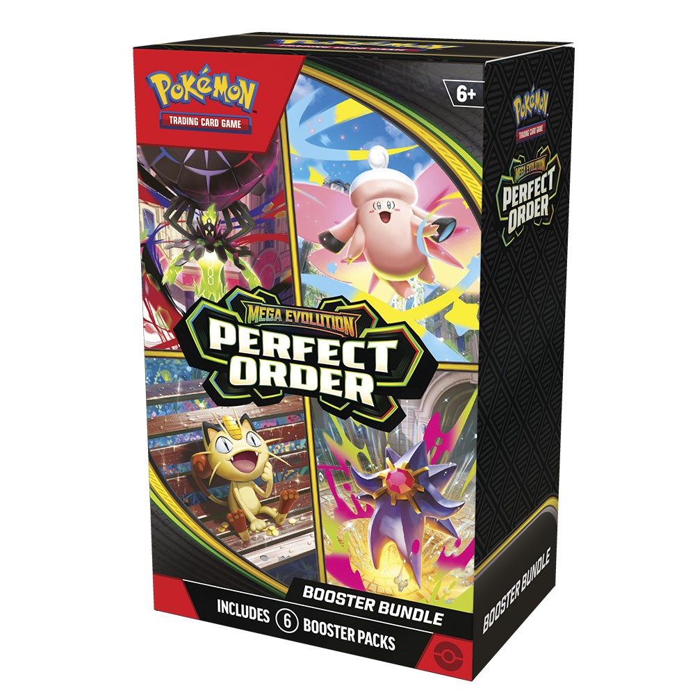 POKEMON TCG BOOSTER BUNDLE-PERFECT ORDER- SOBRES DE REFUERZO MARZO 26 (INGLES)