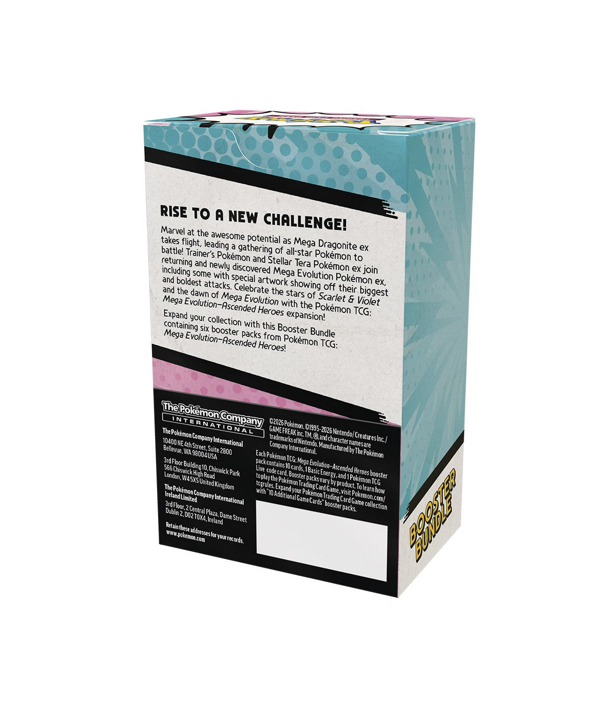 POKEMON TCG - ME02.5 BOOSTER BUNDLE -  HEROES ASCENDENTES INGLÉS