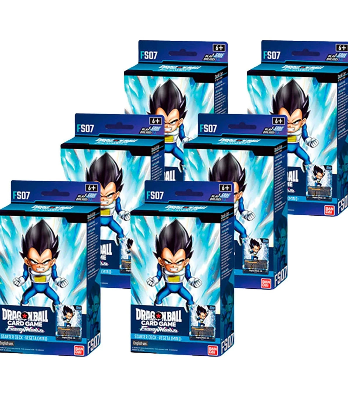 Starter Deck Display FS-07 (6 Mazos) Inglés - DBSCG Fusion World
