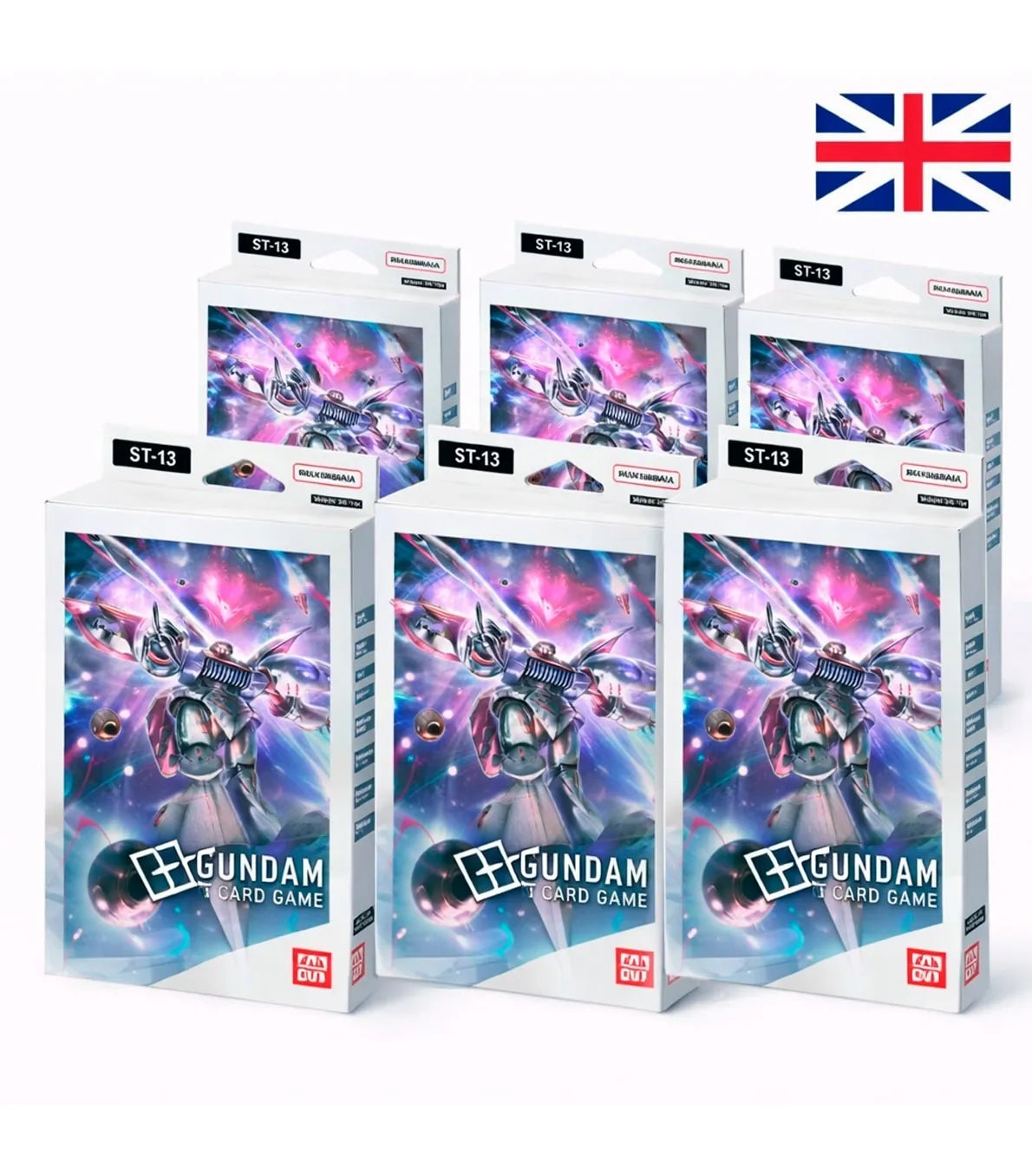 Starter Deck Display ST-13 (6 Mazos) Inglés - Gundam Card Game