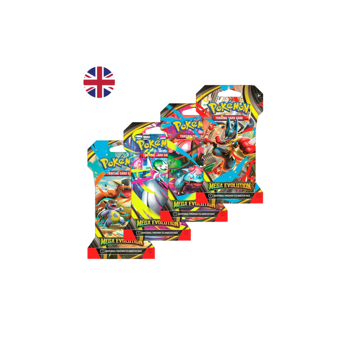 Sobre emblistado – Megaevolución – Inglés