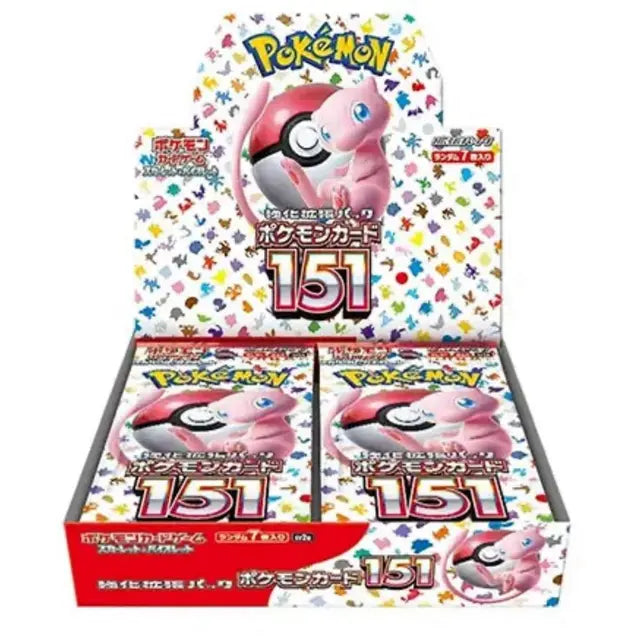 Caja de refuerzo japonesa de Pokémon SV2A-Pokemon 151