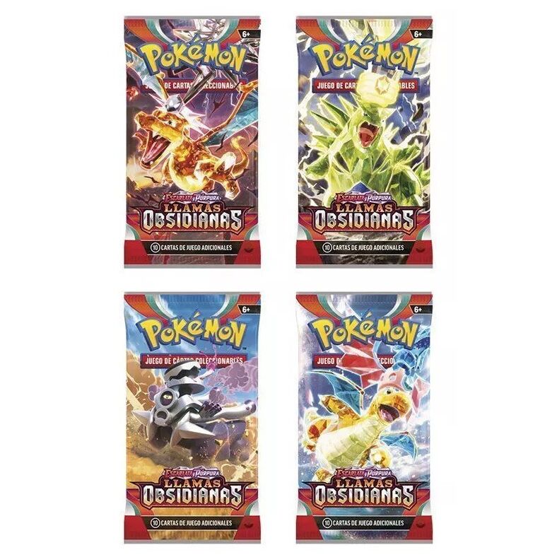 Caja 36 Llamas Obsidianas Escarlata y Pupura Pokemon español   Pokémon TCG