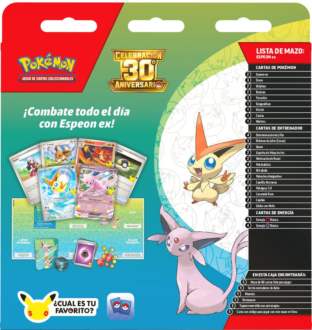 POKEMON TCG 30th Battle Deck ESPAÑOL